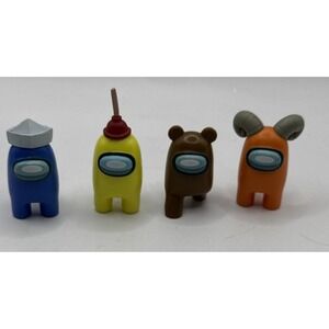Lot Of 4 Among Us Characters